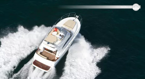 Beneteau Antares 36 Flybridge Motor Yacht Charter from St Helier, Jersey - Skippered South Coast Cruise, Les Minquiers, Les Ecrehous or Full-Day Channel Islands Trips-8 Guests