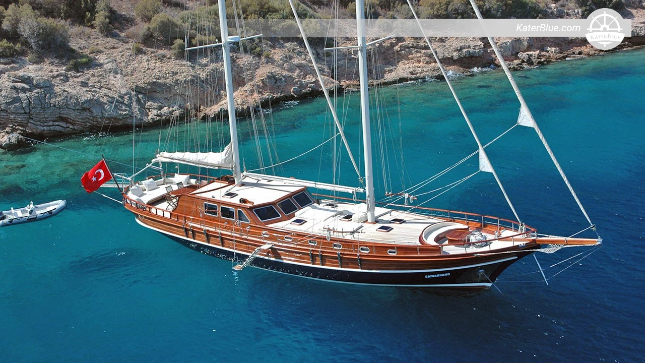 26.50m Crewed Yacht International Weekly Charter from Bodrum to Kos, Nisyros, Tilos, Symi, Rhodes and Datca or Knidos for 8 Guests