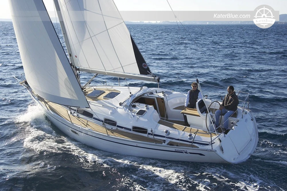 7-Night Bareboat Sailing Charter from Kavala Marina to Nea Peramos, Ammouliani, Ouranoupoli, Thassos, Aliki Bay and Limenaria for 7+1 Guests