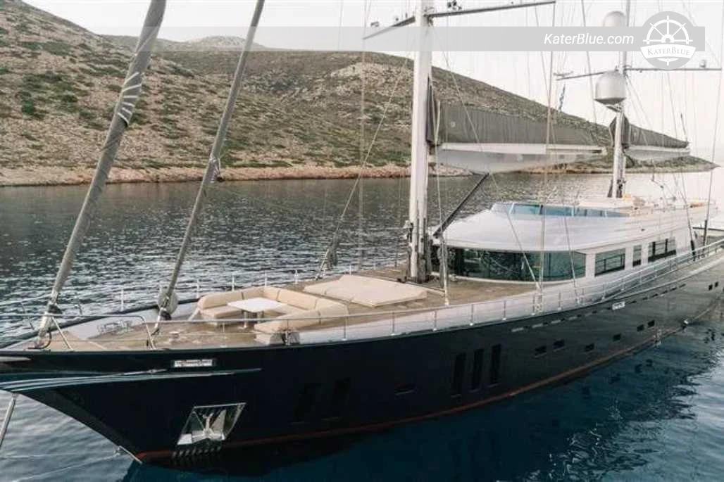 Royal 45 2012 For Sale – 45.72m Steel Motorsailer, 4 Cabins, RINA Class, Kos Greece