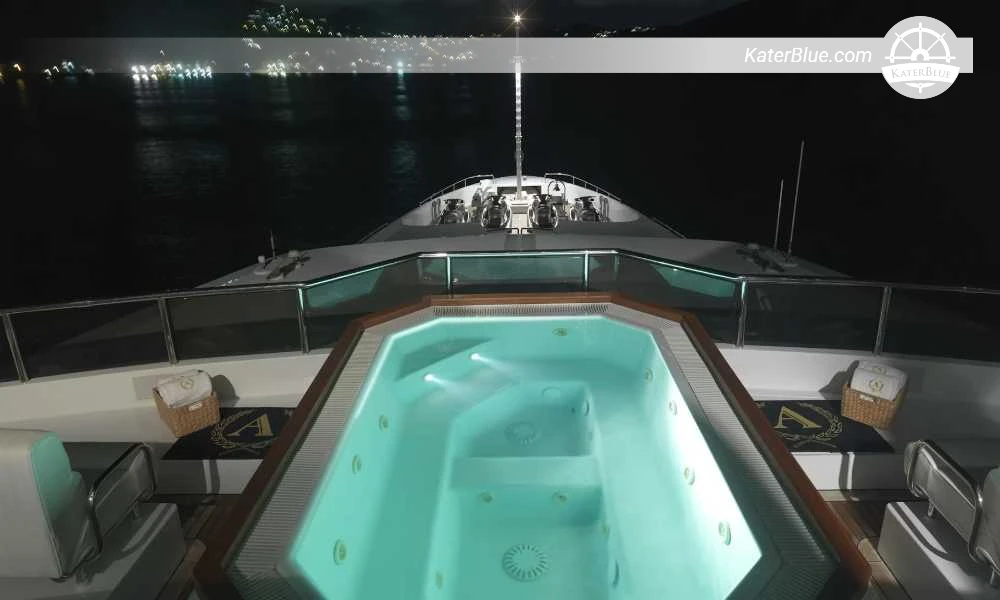 15-Day Crewed Codecasa 62m Island Charter from Barcelona to Athens via Ibiza, Formentera, Mallorca, Sardinia, Malta, Santorini and Mykonos