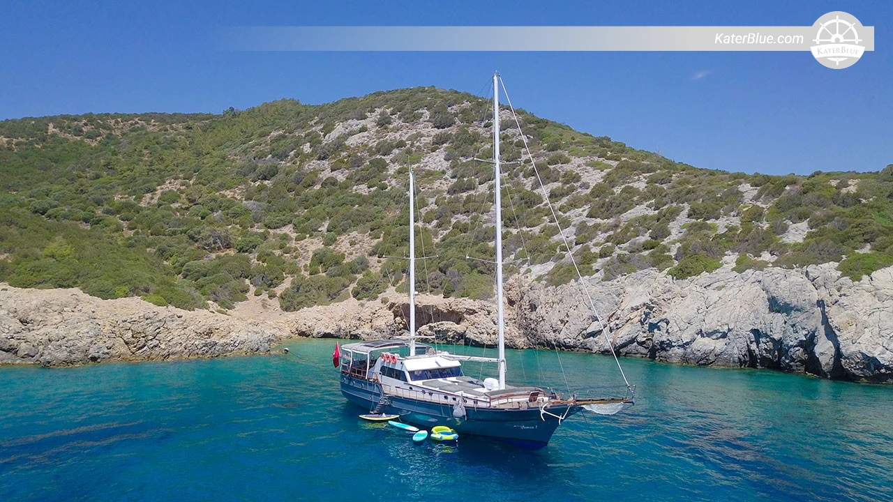 28m Crewed Gulet Weekly Charter Bodrum South Dodecanese Islands 7 Nights