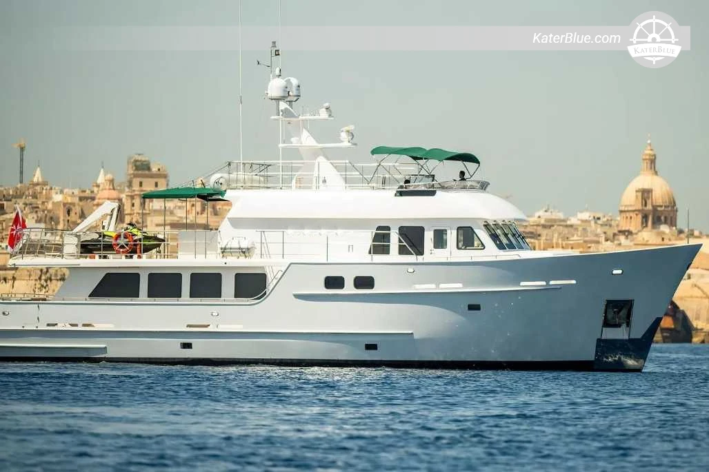 2004 Custom Seaton 85 M/Y VOYAGER – 25.60m Steel Long-Range Explorer Yacht, 4 Cabins – Valletta, Malta