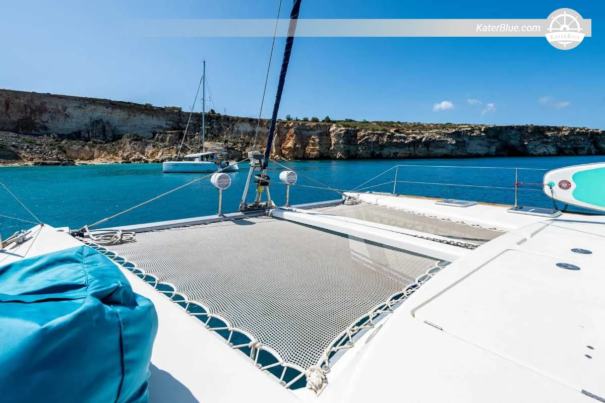 Full-Day Private Catamaran Charter from Sliema to Comino Sea Caves, Blue Lagoon & Crystal Lagoon for Up to 15 Guests