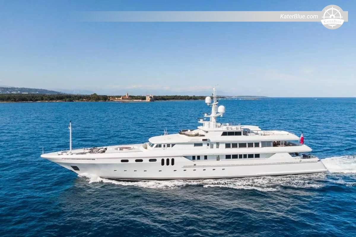 15-Day Crewed Codecasa 62m Island Charter from Barcelona to Athens via Ibiza, Formentera, Mallorca, Sardinia, Malta, Santorini and Mykonos