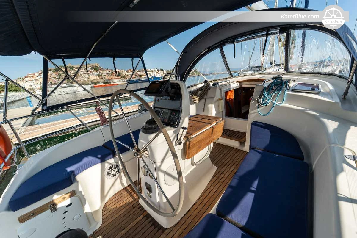 7-Night Bareboat Sailing Charter from Kavala Marina to Thassos, Aliki, Skala Potamias, Samothraki, Therma and Limenaria for 7+1 Guests