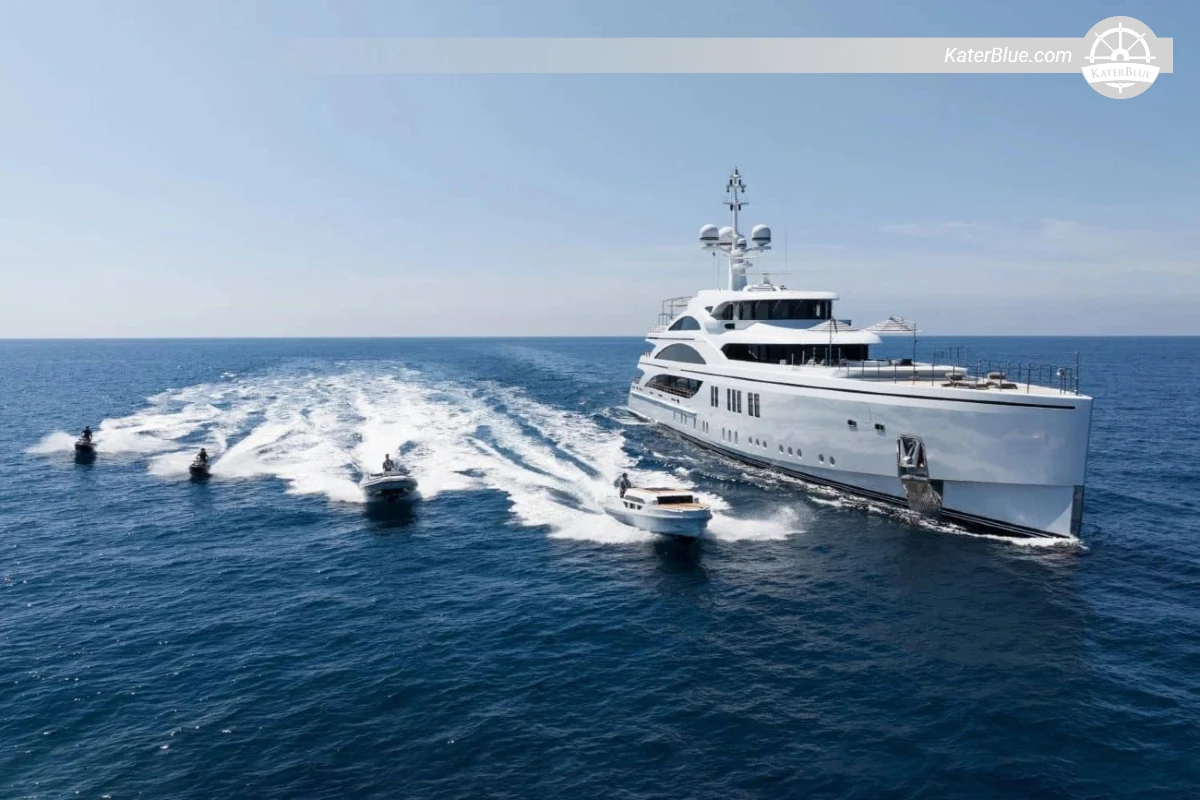 14-Day Benetti 63m Crewed Luxury Yacht Charter from St John’s Antigua to St. Barths, Virgin Islands, Turks and Caicos, Exuma Cays, Nassau and Paradise Island Bahamas
