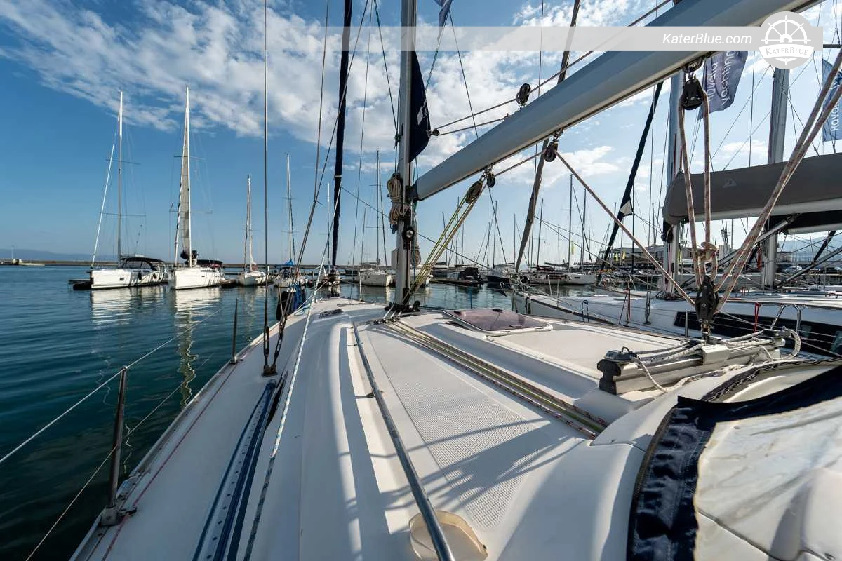 7-Night Bareboat Sailing Charter from Kavala Marina to Nea Peramos, Ammouliani, Ouranoupoli, Thassos, Aliki Bay and Limenaria for 7+1 Guests