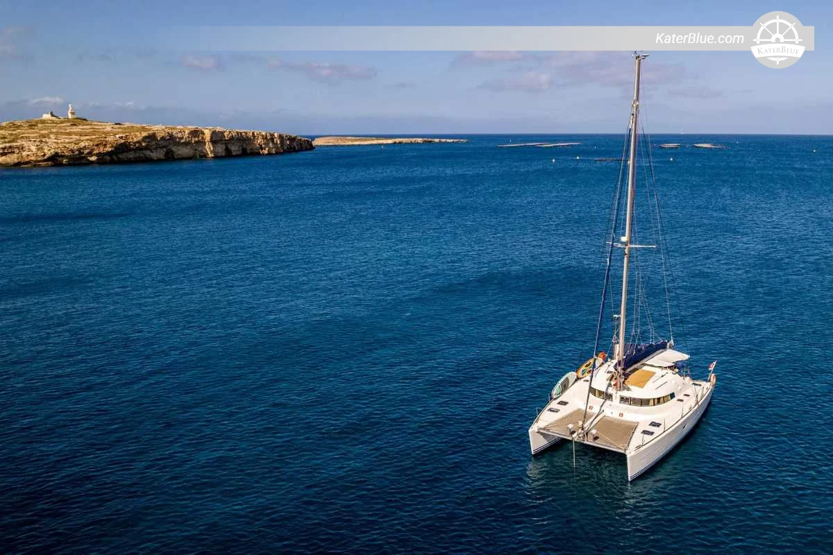 Full-Day Private Catamaran Charter from Sliema to Comino Sea Caves, Blue Lagoon & Crystal Lagoon for Up to 15 Guests