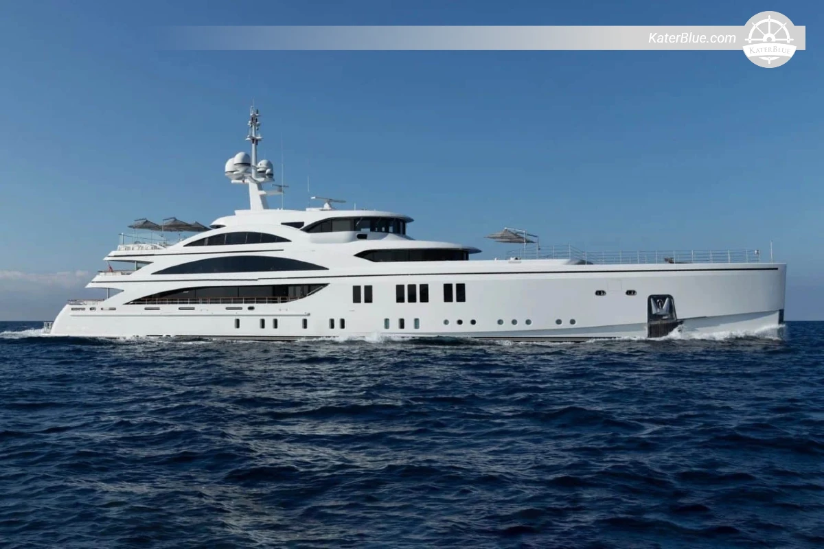 14-Day Benetti 63m Crewed Luxury Yacht Charter from St John’s Antigua to Leeward Islands, St. Barths, St. Martin, BVI and USVI for 12 Guests