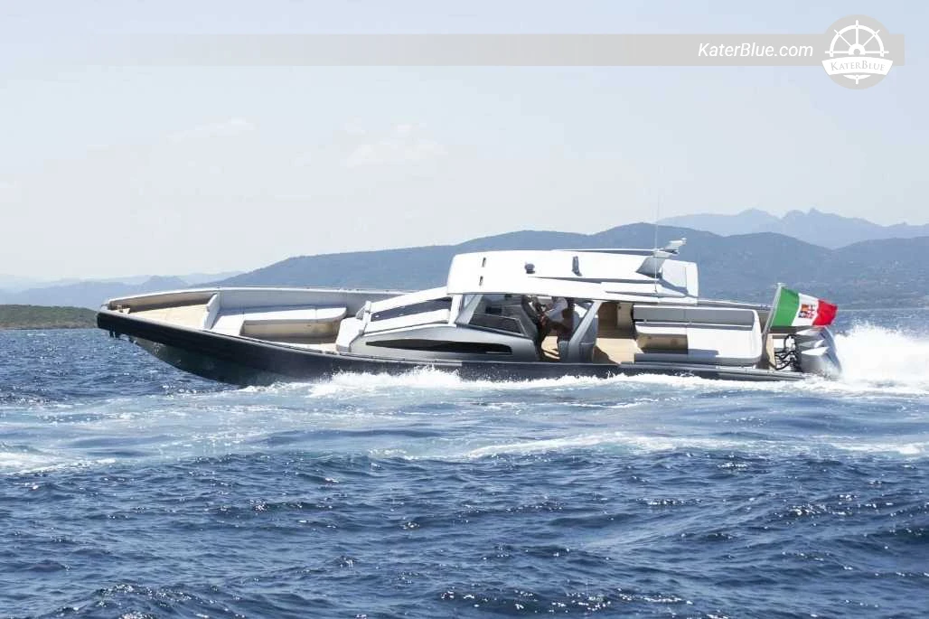 2021 Novamarine Black Shiver 160 FB for Sale – 16.70m High-Performance Day Yacht, 1 Cabin, Costa Smeralda, Sardinia, Italy