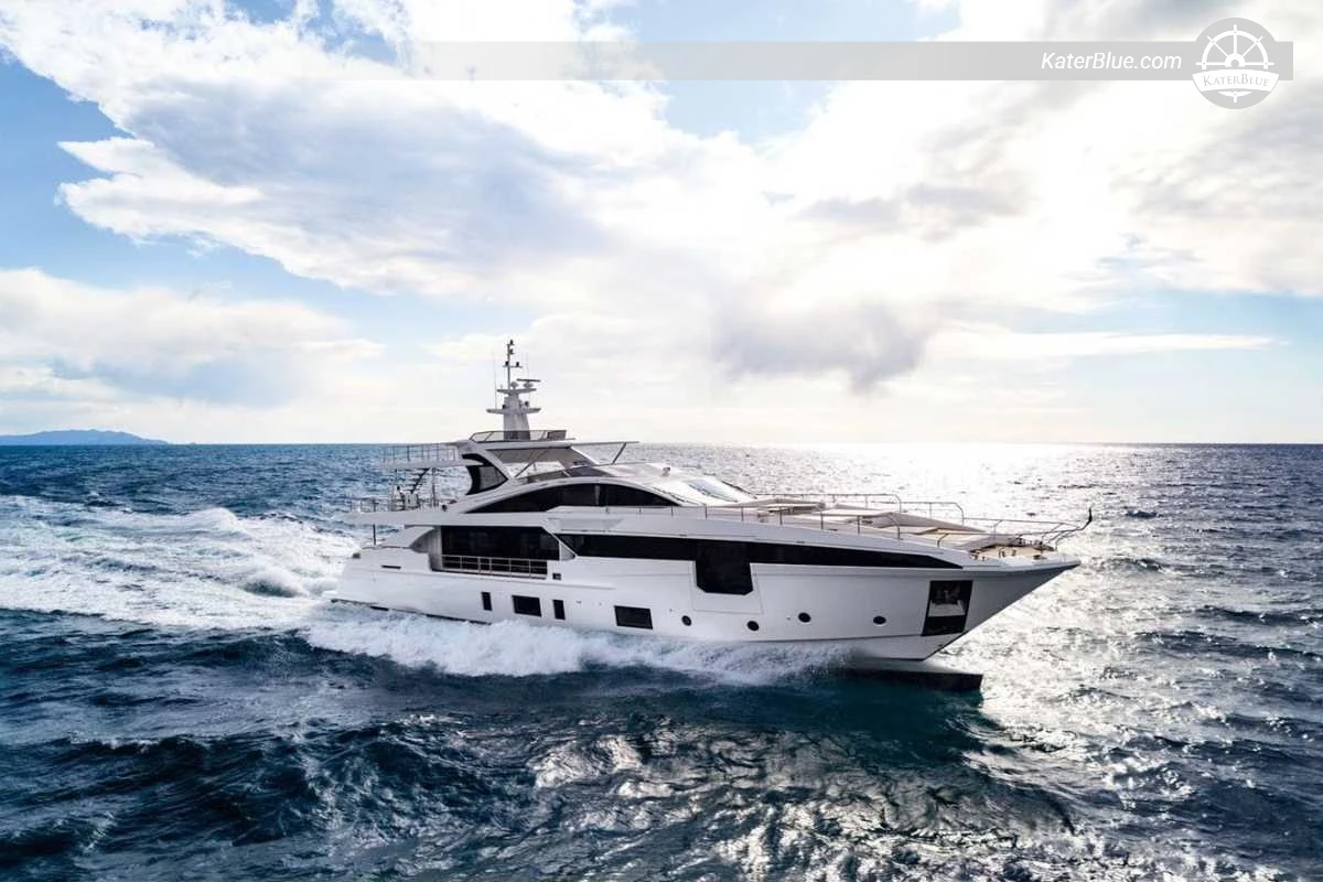 Azimut Grande 35 Metri 2019 Luxury Motor Yacht, 5 Cabins, GRP Planing Hull, Cayman Islands Flag – Genoa, Italy