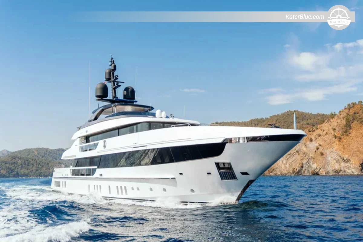 13-Day Sanlorenzo 52Steel Luxury Yacht Charter from Hurghada through the Suez Canal to Cyprus, Israel, Lebanon, Turkey, Greece, Italy and France
