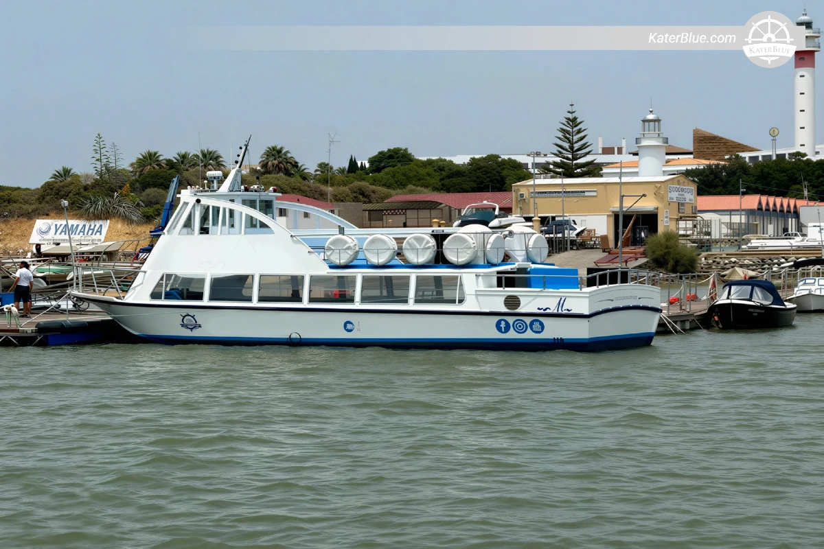 14.35m Wooden Passenger Tourism Monohull for Sale in Andalusia, Spain - 57 Passenger Commercial Boat