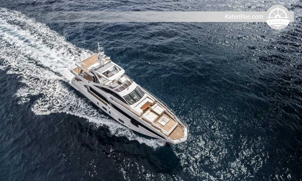 Azimut Grande 35 Metri 2019 Luxury Motor Yacht, 5 Cabins, GRP Planing Hull, Cayman Islands Flag – Genoa, Italy