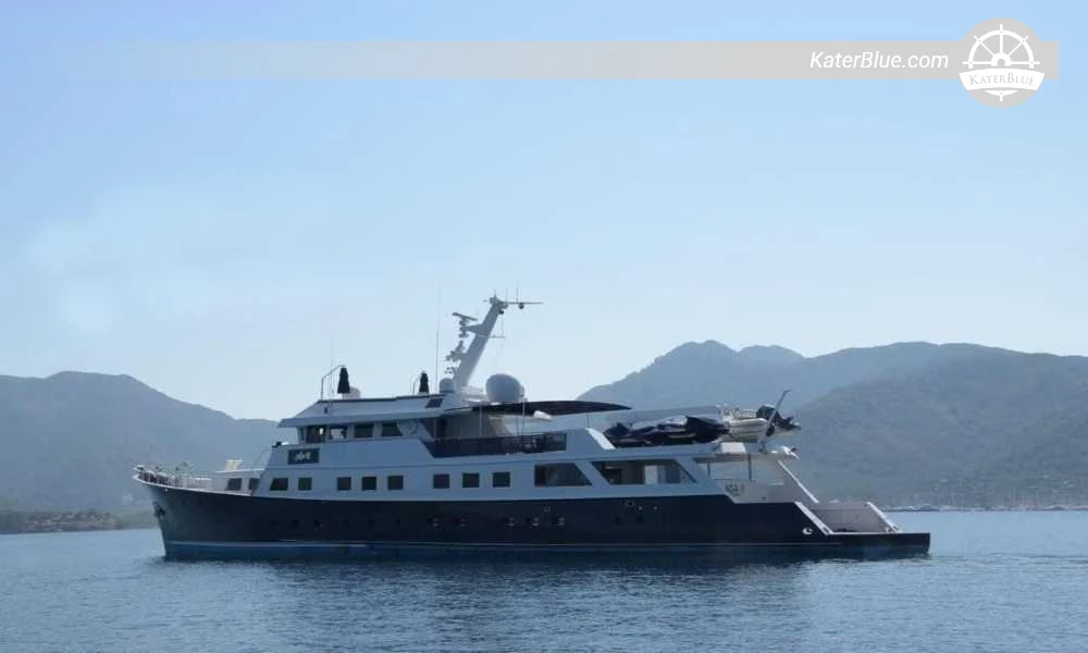 Nylen 46.51m Explorer Yacht for Sale – 2016 Refit, 5 Guest Cabins, Long-Range Steel Yacht, Bodrum