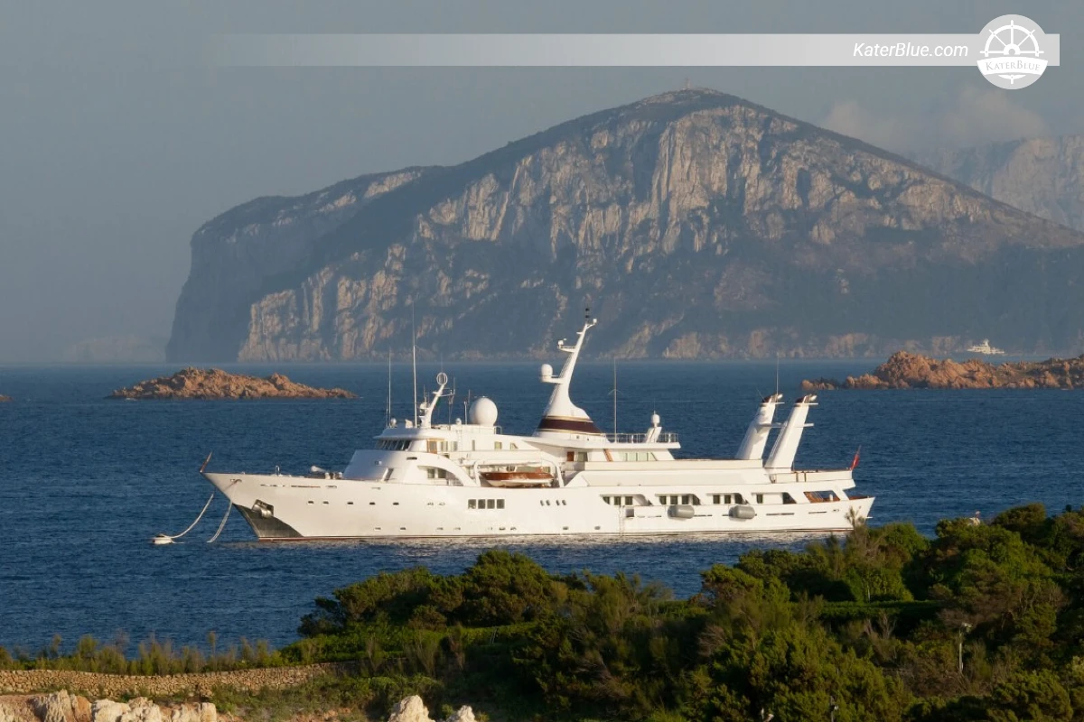 Nuovi Cantieri Apuania 76m 1972/2020 Refit Classic Steel Luxury Superyacht for Sale, 6 Cabins, 11 Guests, La Colle Monaco