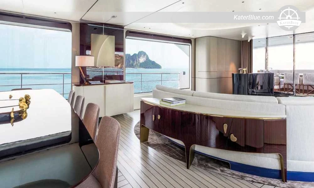 Azimut Grande 35 Metri 2019 Luxury Motor Yacht, 5 Cabins, GRP Planing Hull, Cayman Islands Flag – Genoa, Italy