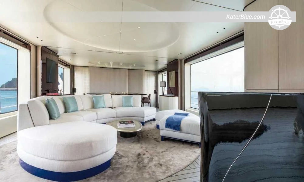Azimut Grande 35 Metri 2019 Luxury Motor Yacht, 5 Cabins, GRP Planing Hull, Cayman Islands Flag – Genoa, Italy