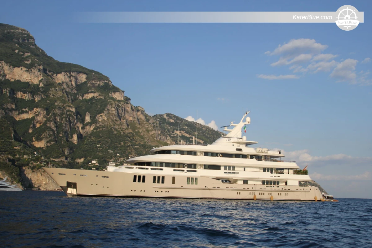 16-Day Crewed Amels 77m Strait of Hormuz Charter from Dammam to Qatar, UAE, Musandam and Approved Iranian Coastal Waters
