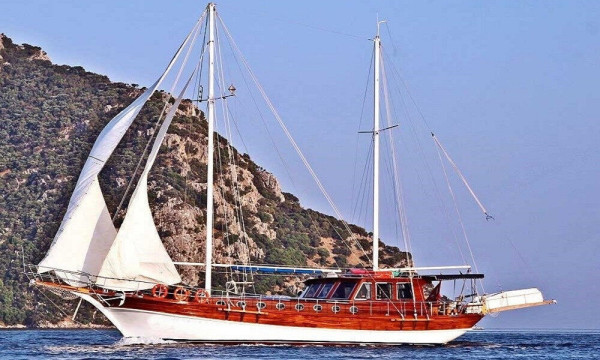Marmaris/Muğla, Türkiye'de Mavi Yolculuk Ahşap Tip Gulet Kiralama