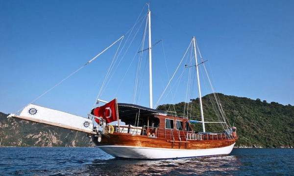 Marmaris/Muğla, Türkiye'de Mavi Yolculuk Ahşap Tip Gulet Kiralama