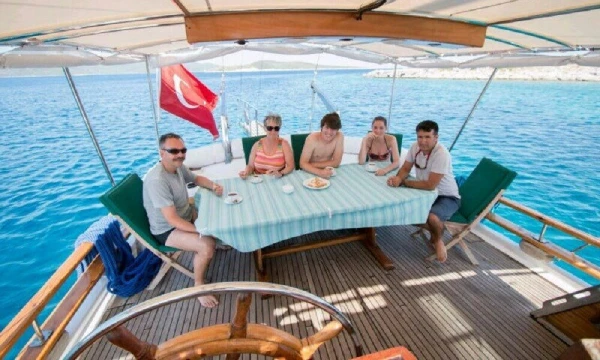 Blue Voyage träguletcharter i Bodrum/Muğla, Turkiet