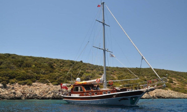 Croisière en goélette Sweety à Bodrum/Muğla, Turquie