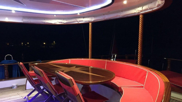 Türkiye, Marmaris/Muğla'da 8 yolcu kapasiteli Blue Voyage Gulet kiralama hizmeti.