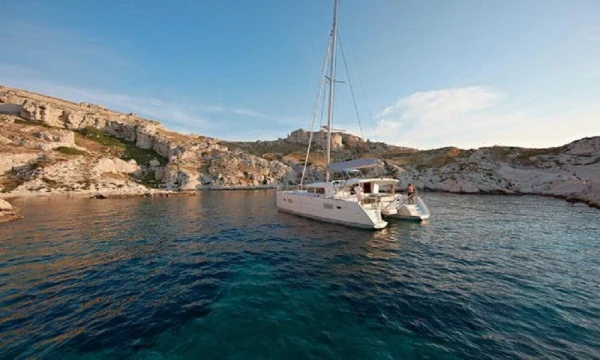 Blue Voyage and Sailing Experience with Catamaran for 8 people in Bodrum, Turkey