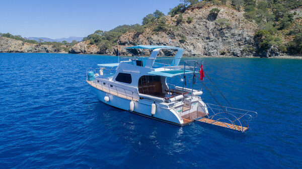Dagelijkse privéboottochten, bootverhuur in Fethiye