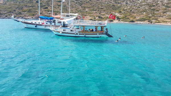 Afslappende og fornøjelig daglig bådtur i Marmaris