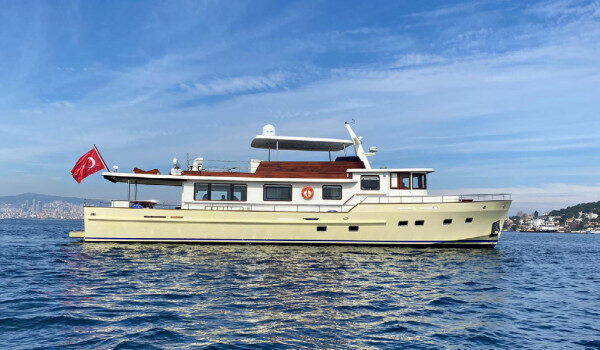 Special Designed Luxury Yacht in Very Good Condition and Low Engine Hours for Sale in Turkey