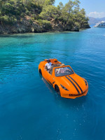 Göcek'te Su Üzerinde Sürülebilir Araba ile Günlük Kiralık Jetcar Corvette VIP Turu
