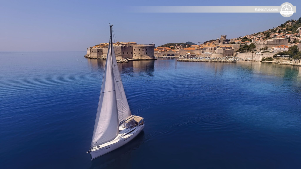 Ston coastlines sail yacht charter 3 days Dubrovnik, Croatia