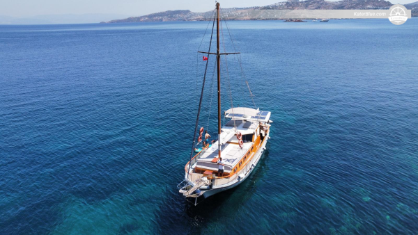 Crucero en goleta de un día a Turkbuku Yalikavak, Turquía