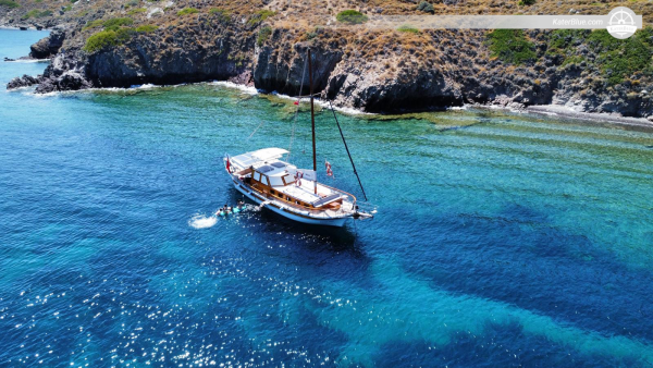 Crucero en goleta de un día a Turkbuku Yalikavak, Turquía