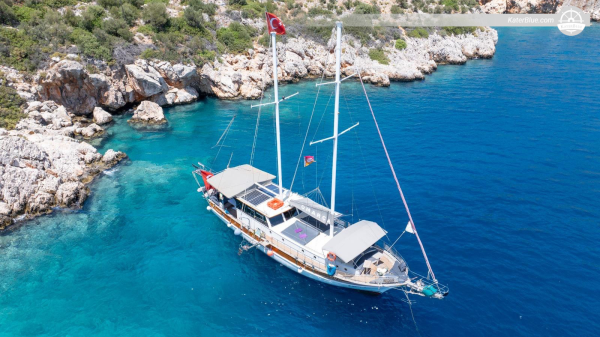 Specjalna wycieczka Gulet z posiłkiem Czarter Emir 1 w Kalkan, Kaş, Antalya, Turcja