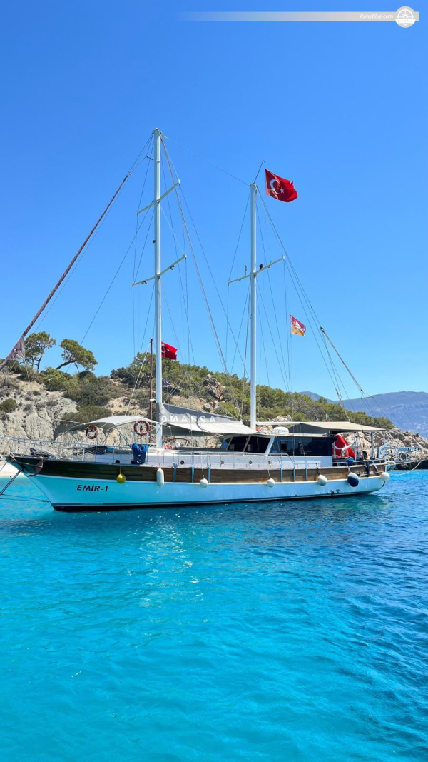 Specjalna wycieczka Gulet z posiłkiem Czarter Emir 1 w Kalkan, Kaş, Antalya, Turcja