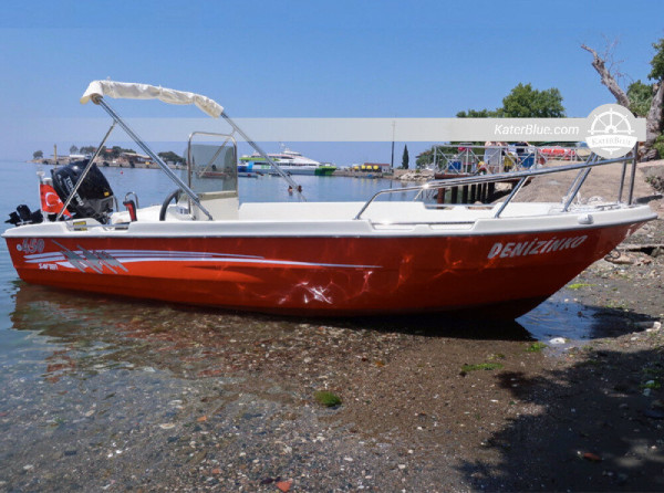 Sales Safter Marine 450 Fiber Motor boat in Çayırova Kocaeli Turkey