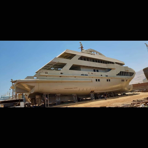 43 m Brand-New Steel Yacht for sale