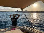 Wonderful Private 2 hour sailing trip Motor yacht charter in Barcelona, Spain