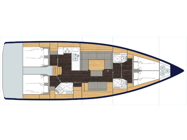 Sejlads med Bavaria C45 (SR III)