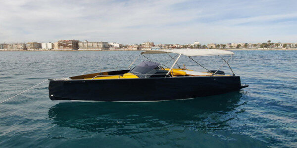 Magnificent 7 Hours Sails on an Amazing motor boat without skipper in Málaga, Spain
