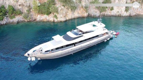 Custom Made Luxury 6-Cabins Motor Yacht Charter Yalikavak, Turkey