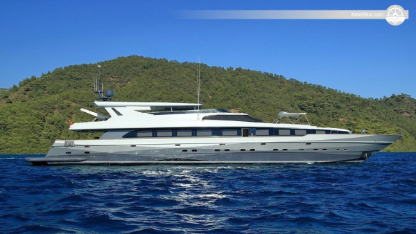Exquisite 43m Luxury Yacht 12-pax Weekly Charter Yalikavak, Turkey