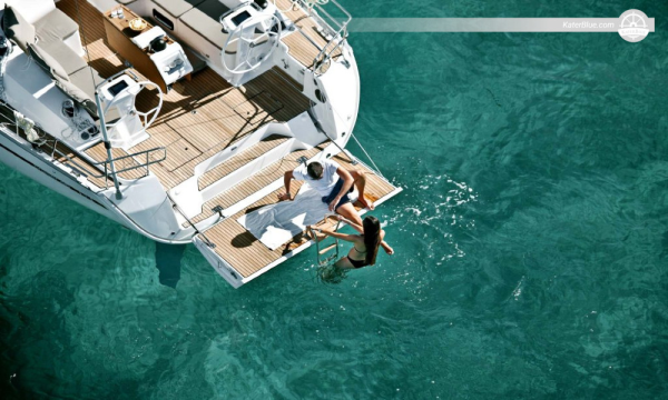 Ugentlig charter 9-personers Bavaria Cruiser 46 Lefkada, Grækenland