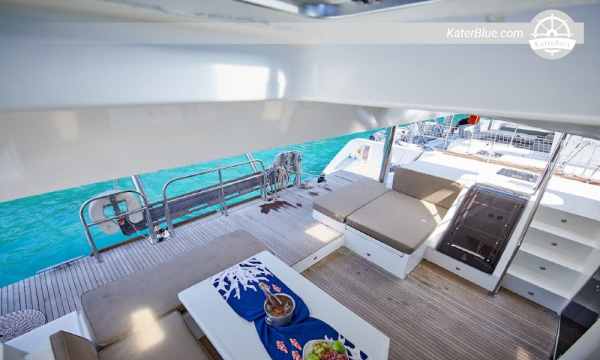 Lagoon 52 vessel skippered weekly cruise Marmaris Turkey