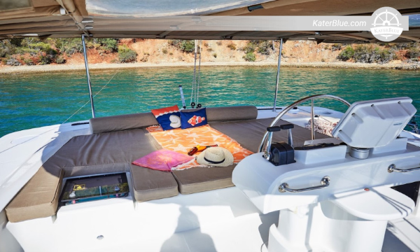 Lagoon 52 vessel skippered weekly cruise Marmaris Turkey