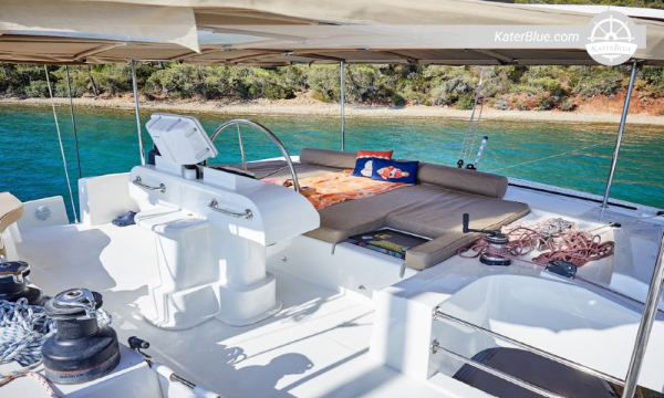 Lagoon 52 vessel skippered weekly cruise Marmaris Turkey